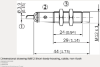 Picture of Ind.andur IME, M12, Sn=8mm, Unshielded, NPN-NO, kere 44mm, 2m kaabel 3-juhet, SICK 